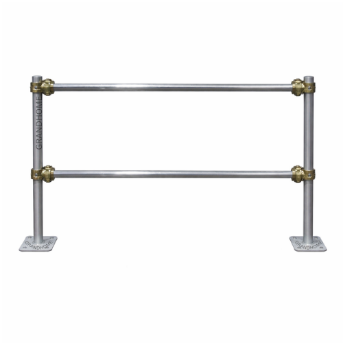 Barricade Post with Base Plate (Welded)