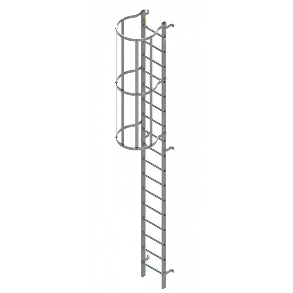 Aluminium Cage Ladder