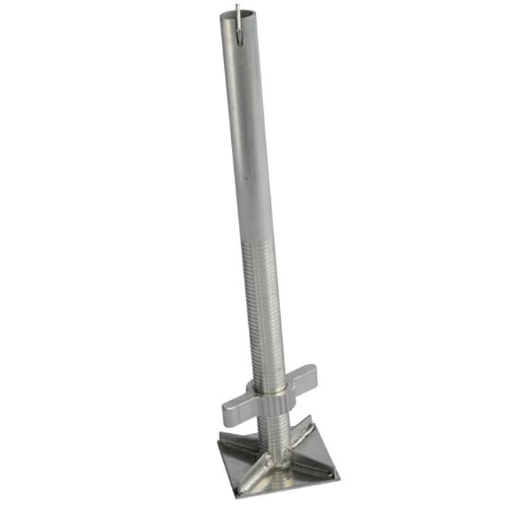 Adjustable Leg with Fixed Base Plate