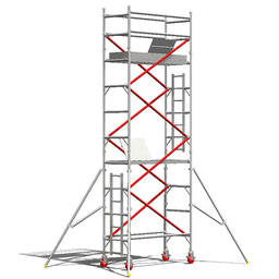 Single Width Aluminium Scaffold Tower