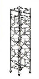 Scaffold Pipe Prefabricated Steel 7 Steps - Customized